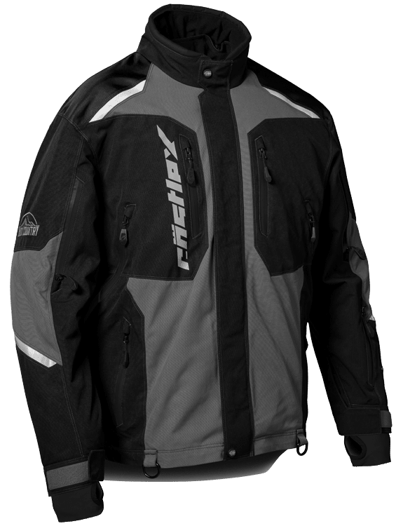 Men's Thrust Jacket - Charcoal/Silver/Black / Small