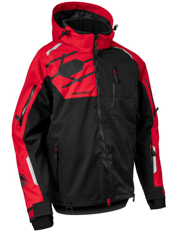 Men's Flex Jacket - Red/Black / Small